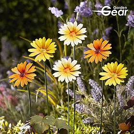 Garden Gear Metal Daisy Stake Set of Six